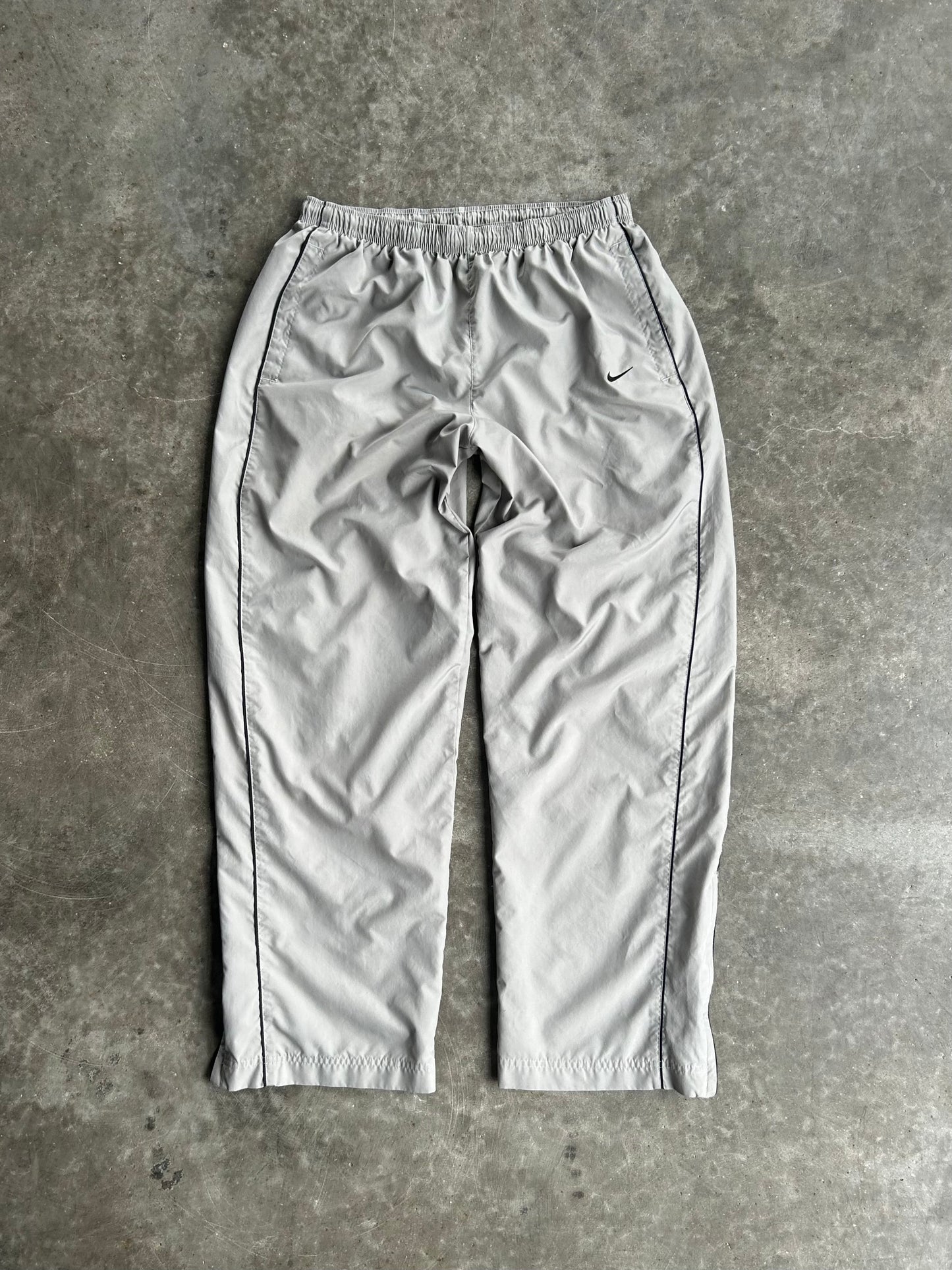 Vintage Grey Nike Track Pants - L