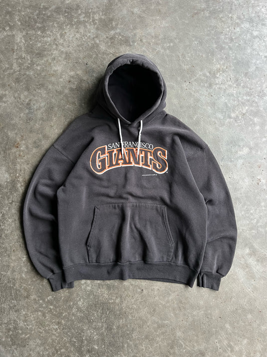 Vintage Black San Francisco Giants Hoodie - XL