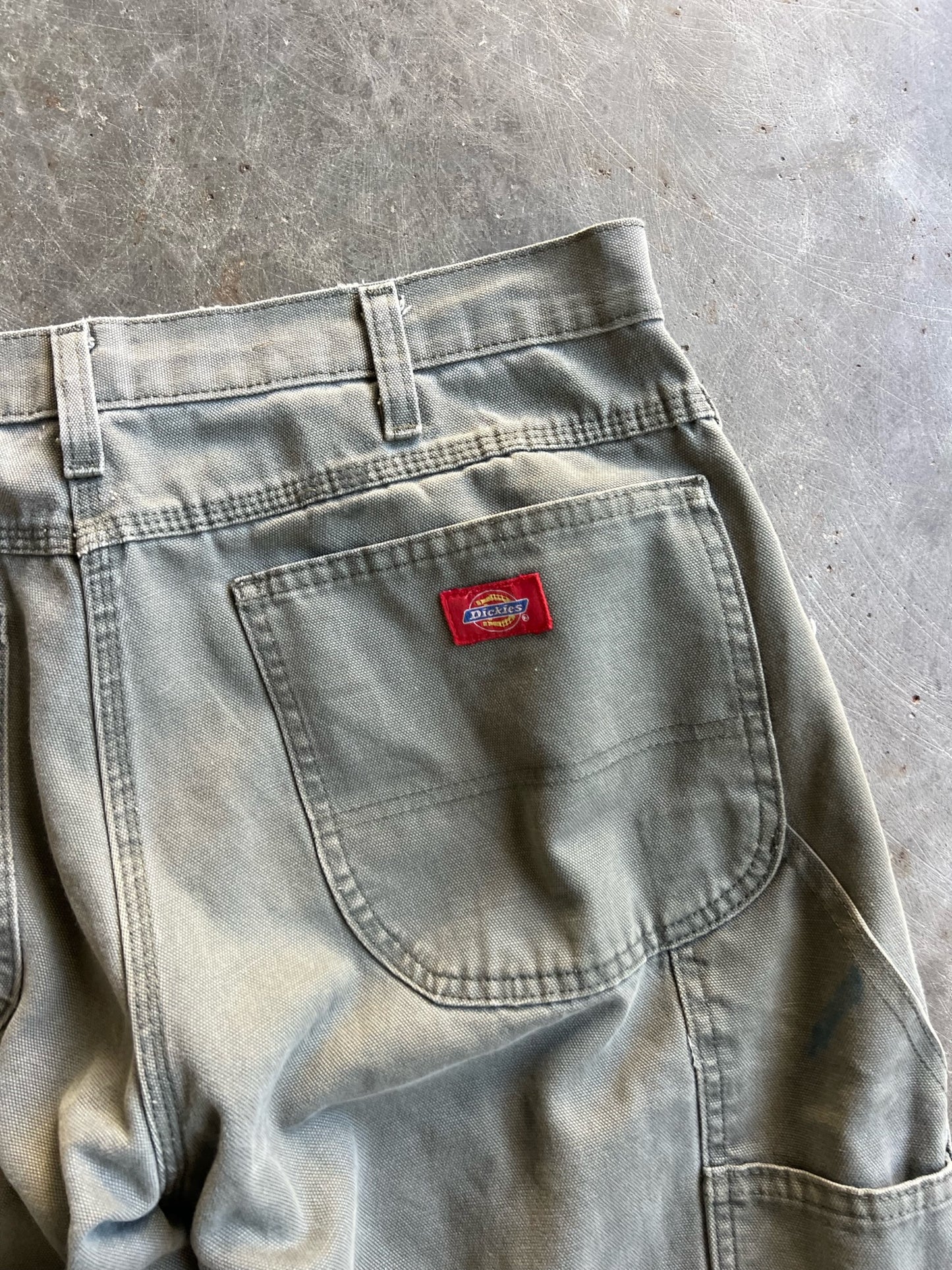 Vintage Army Green Dickies Carpenter Pants - 34