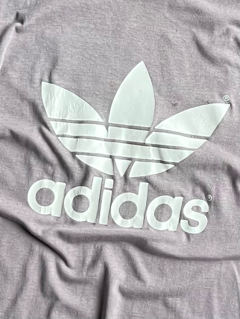 Vintage Dusty Lavender Adidas Shirt - L