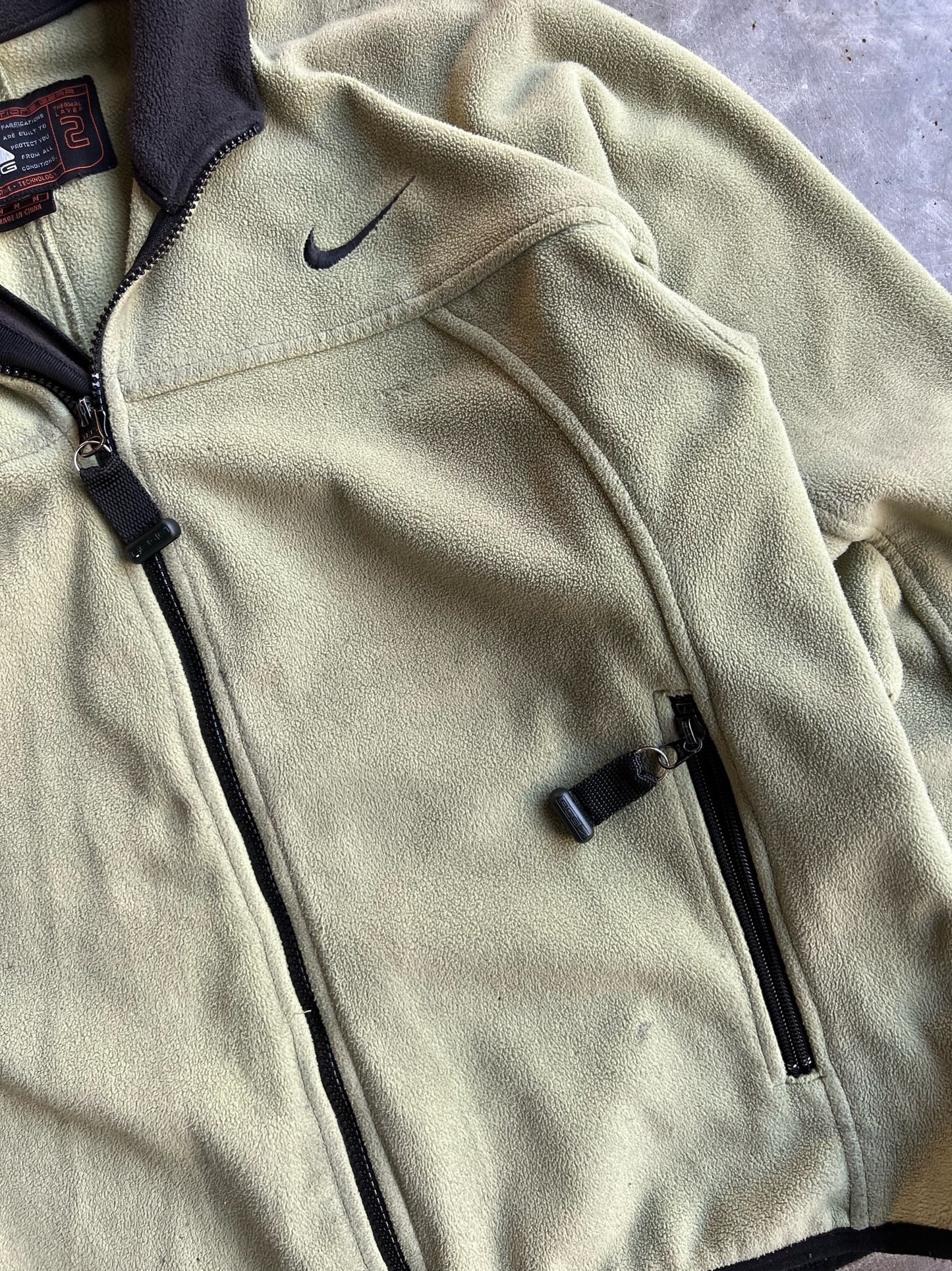 Vintage Tea Green Nike Fleece - M