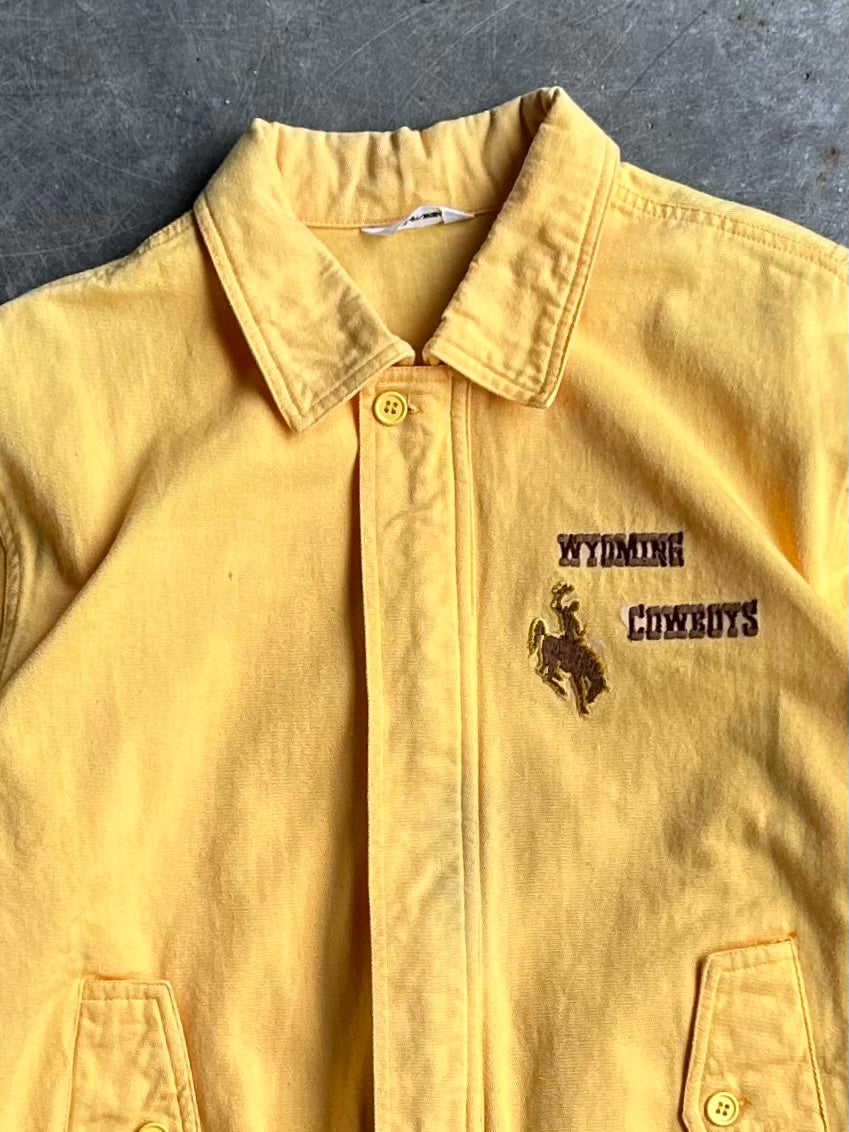 Vintage Wyoming Cowboys Zip Up Jacket - M