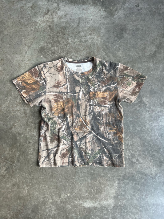 Russell Outdoors Short Sleeve Camo Shirt - L