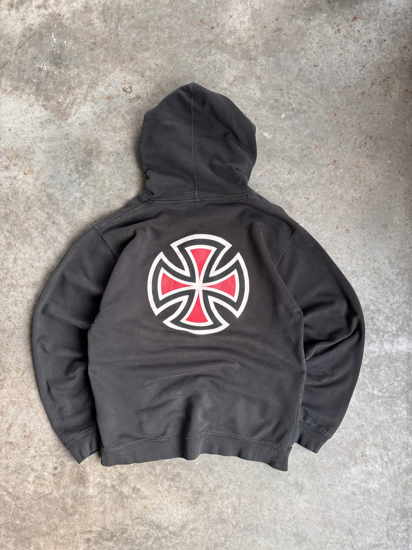 Vintage Black Independent Hoodie - M