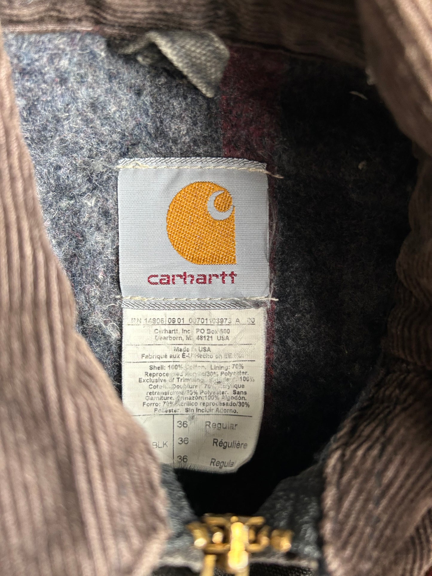 Vintage Faded Carhartt Jacket - S