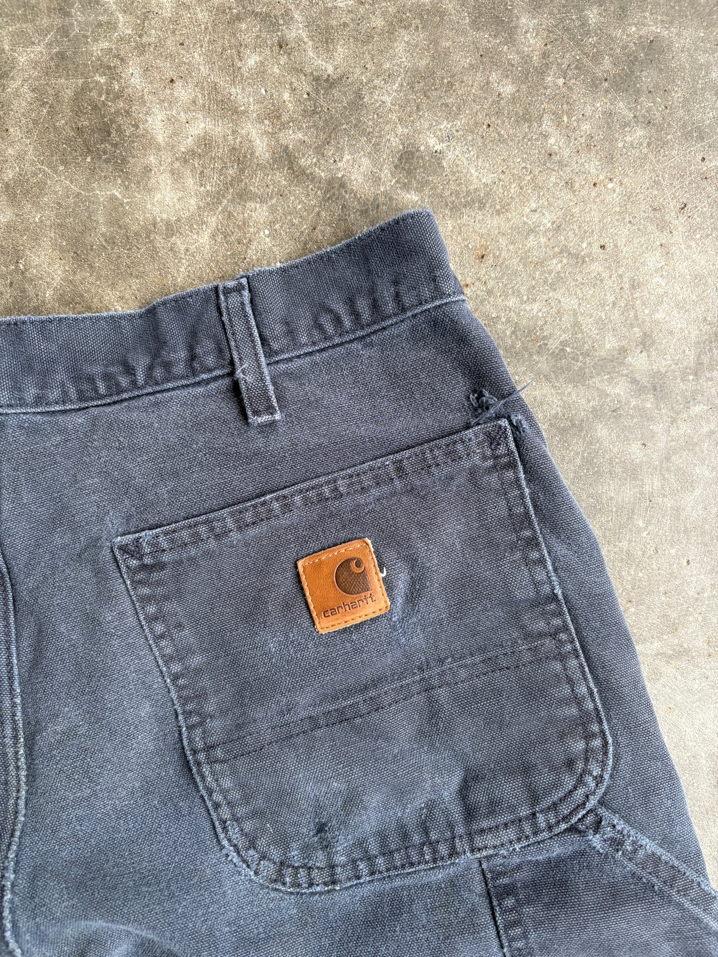 Vintage Dark Navy Carhartt Carpenter Pants - 32