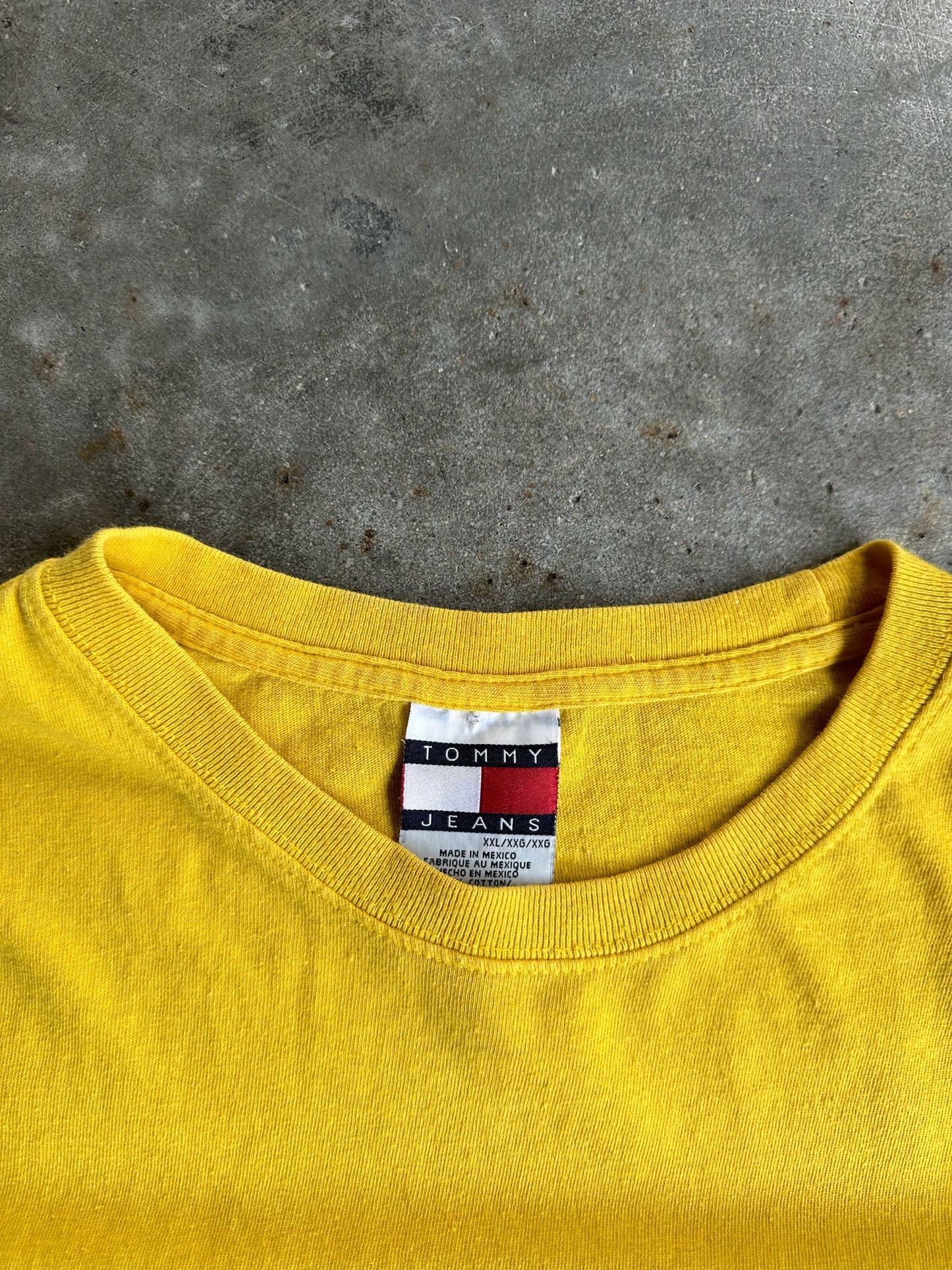 Vintage Tommy Sports Crop Long Sleeve Shirt - XL