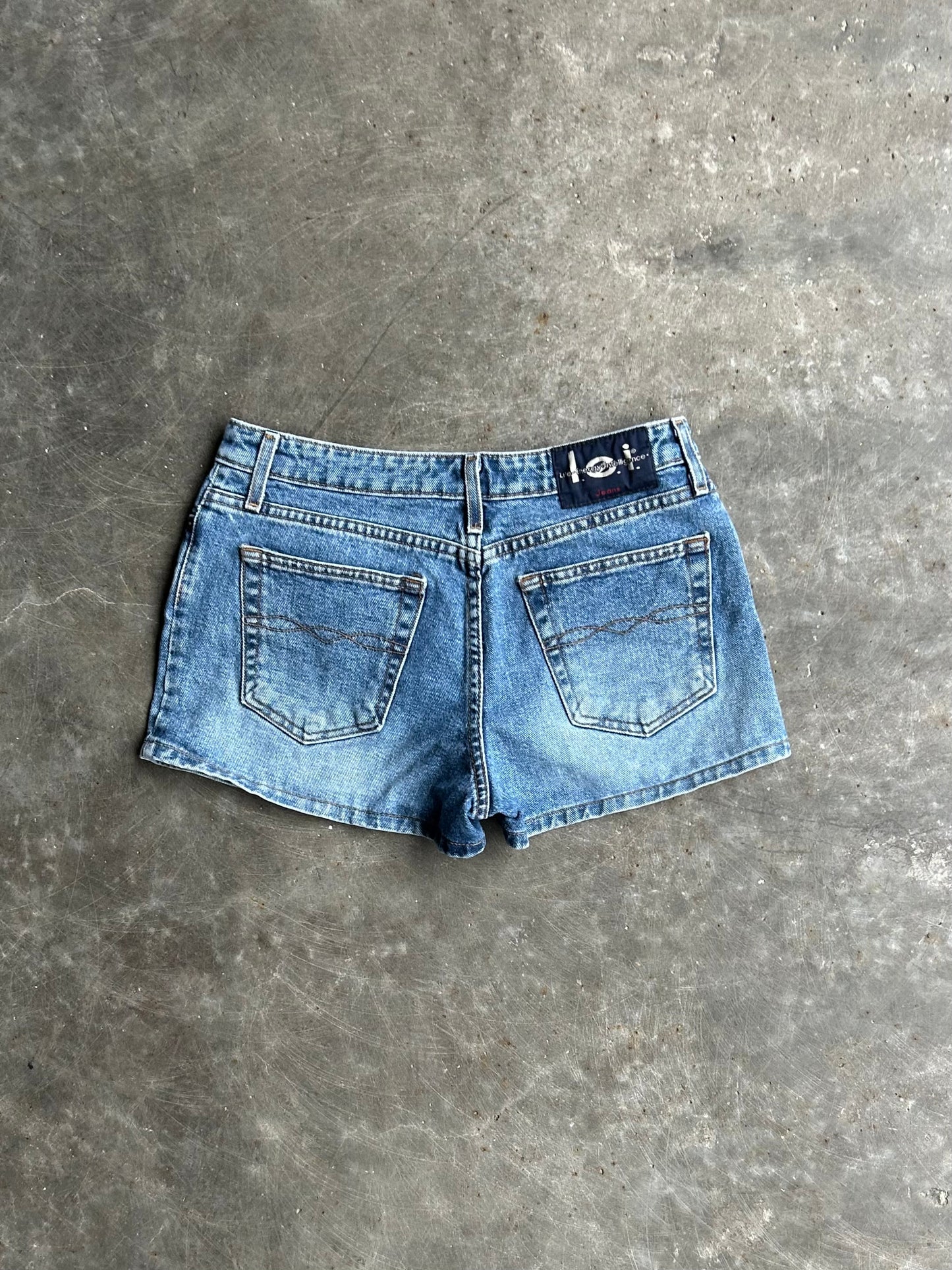 Vintage l.e.i. Micro Denim Shorts - 28