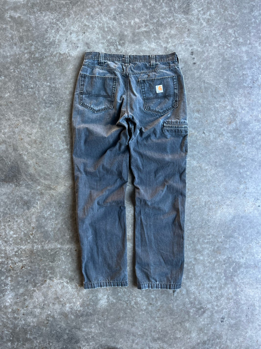 Faded Black Carhartt Pants - 34