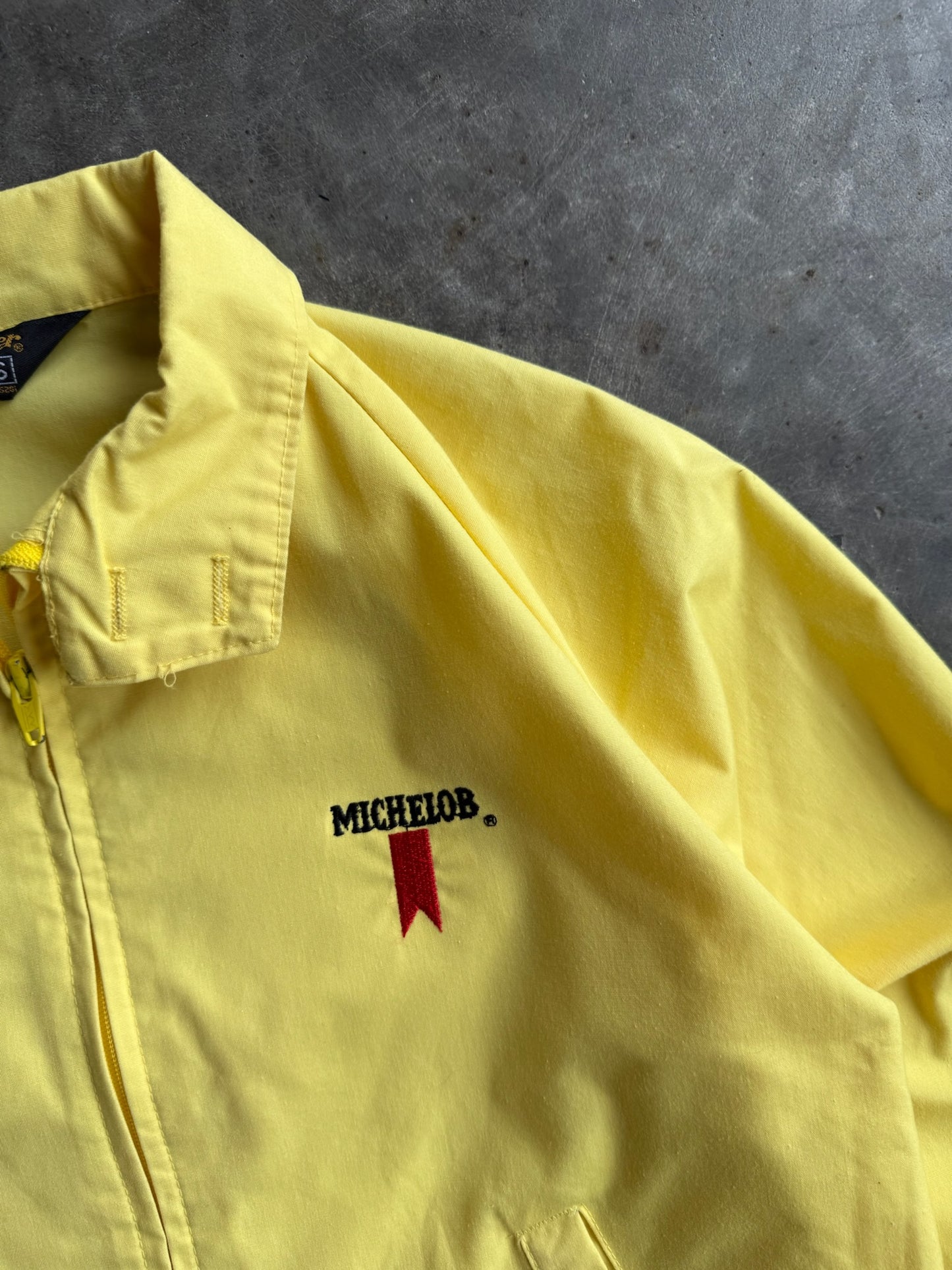 Vintage Yellow Michelob Graphic Jacket - S