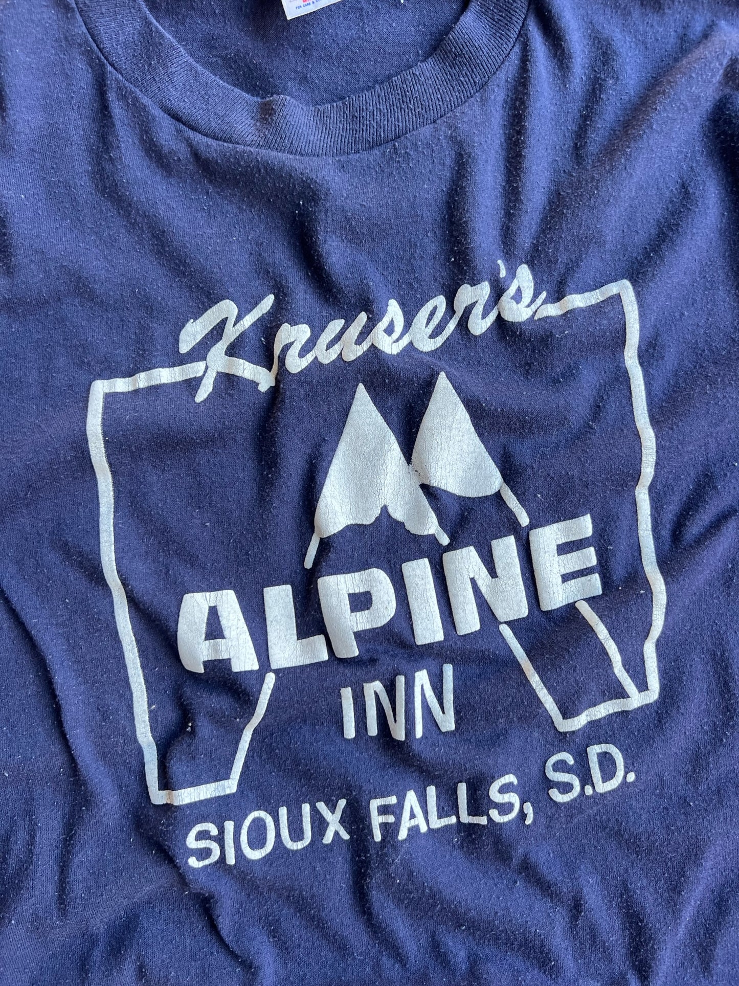 Vintage Navy Krusers Alpine Inn Shirt - XL