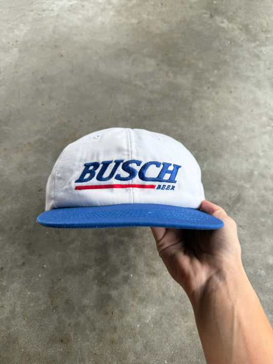 Vintage Busch Beer Snapback Hat