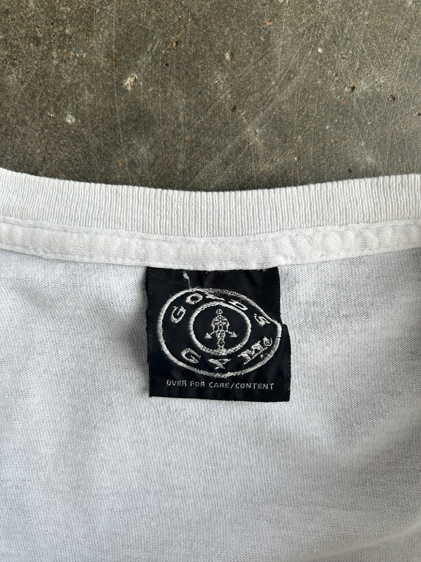 Vintage Cropped Golds Gym Shirt - XXL