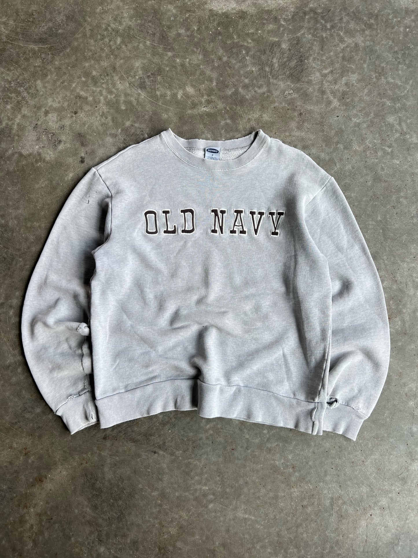 Vintage Old Navy Grey Crew - S