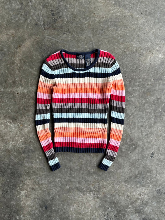 Vintage Sonoma Striped Sweater Top - XS