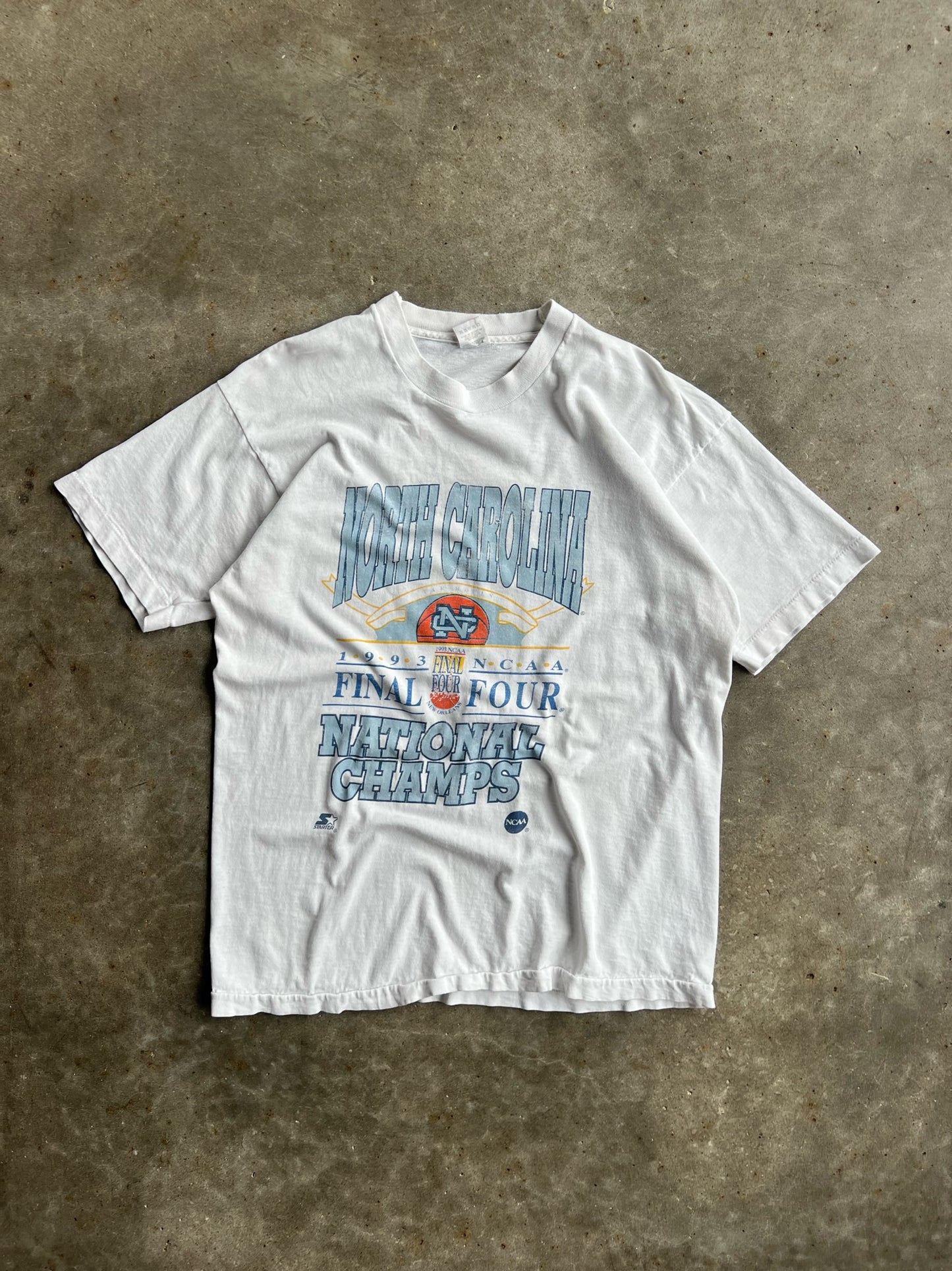 Vintage North Carolina Final Four 1993 Shirt - L