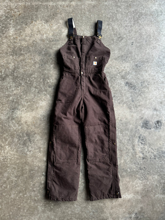 Vintage Brown Carhartt Overalls - S