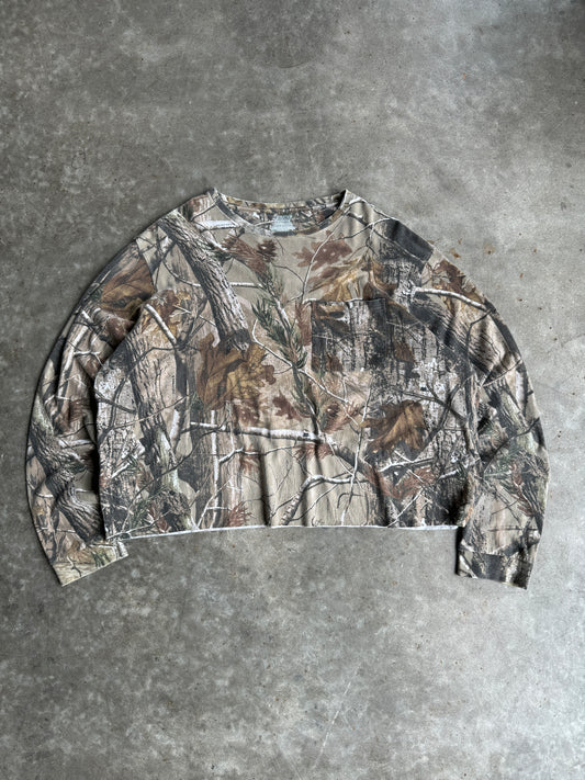 Vintage Real Tree Camo Long Sleeve Shirt -XXL