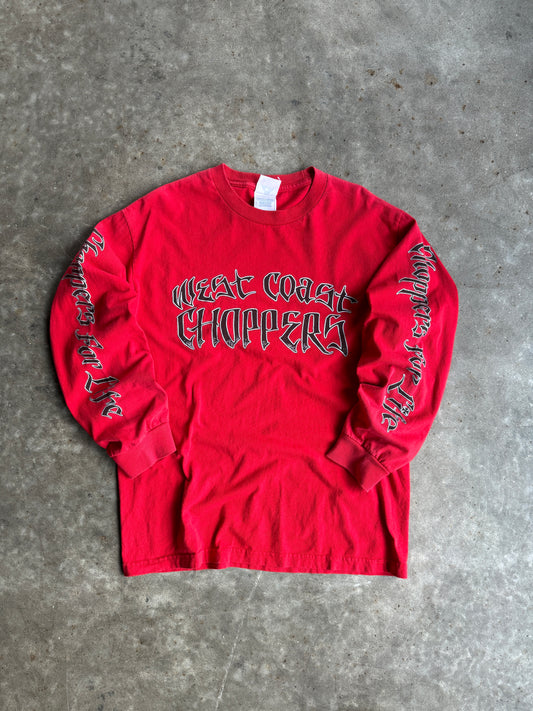 Vintage West Coast Chopper Long Sleeve Shirt - L