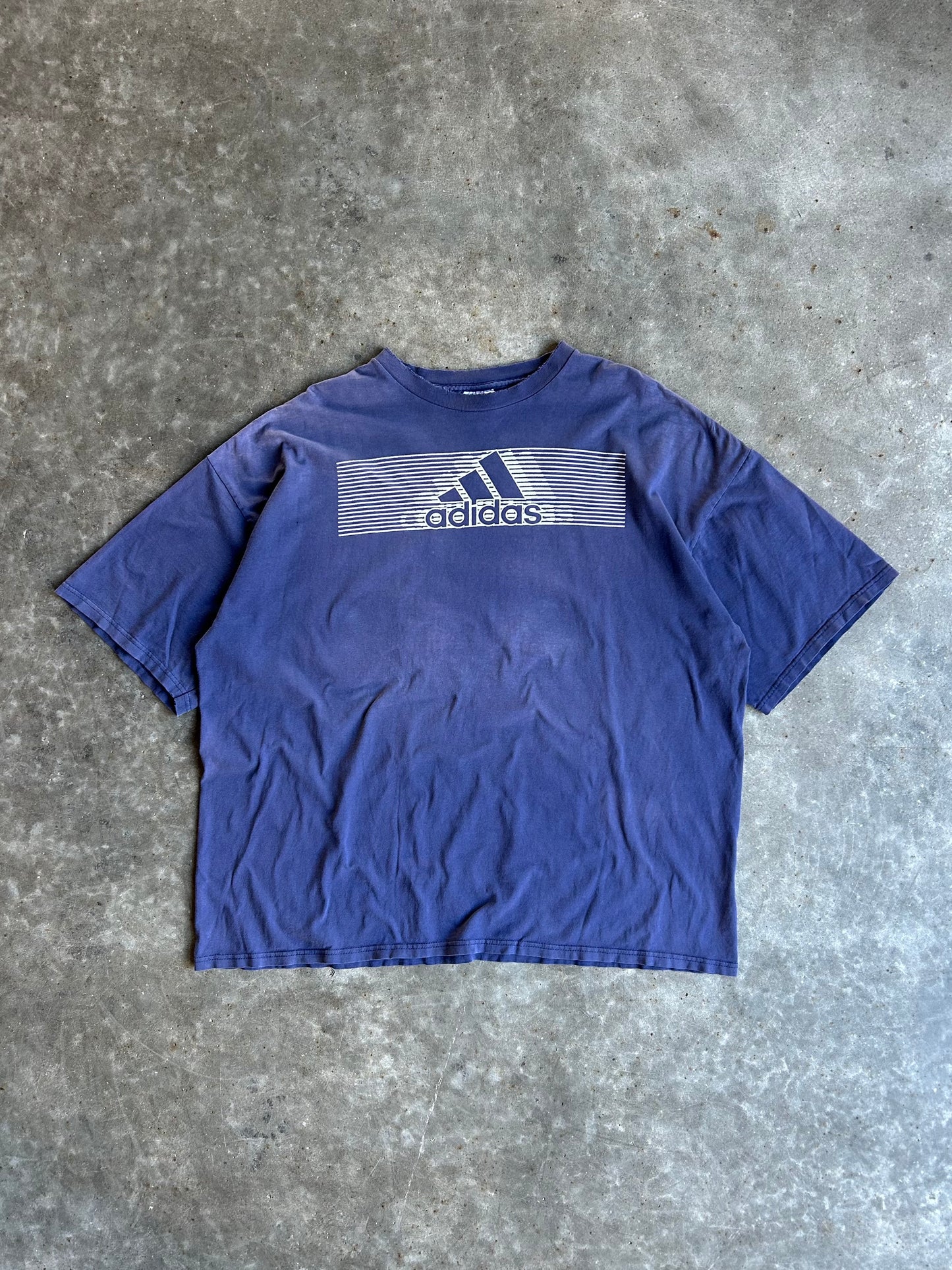 Vintage Navy Adidas Shirt - XXL