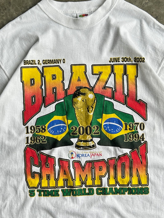 Vintage 2002 Brazil Champion Shirt - XL