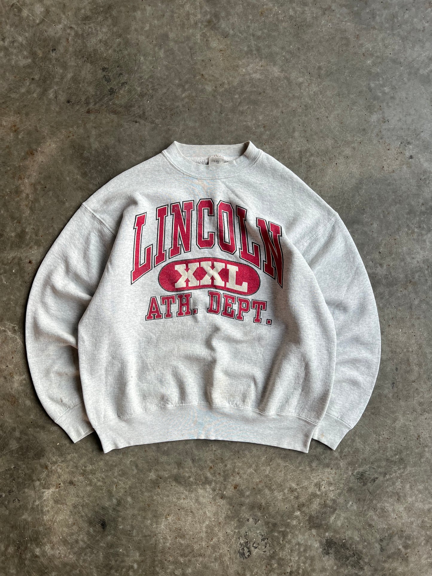 Vintage Lincoln Athletic Dept. - XL