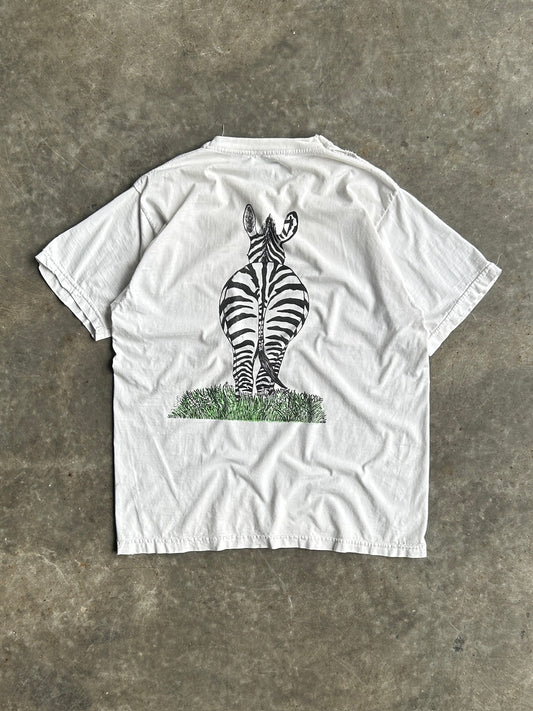 Vintage Tanzania Zebra Shirt - XL