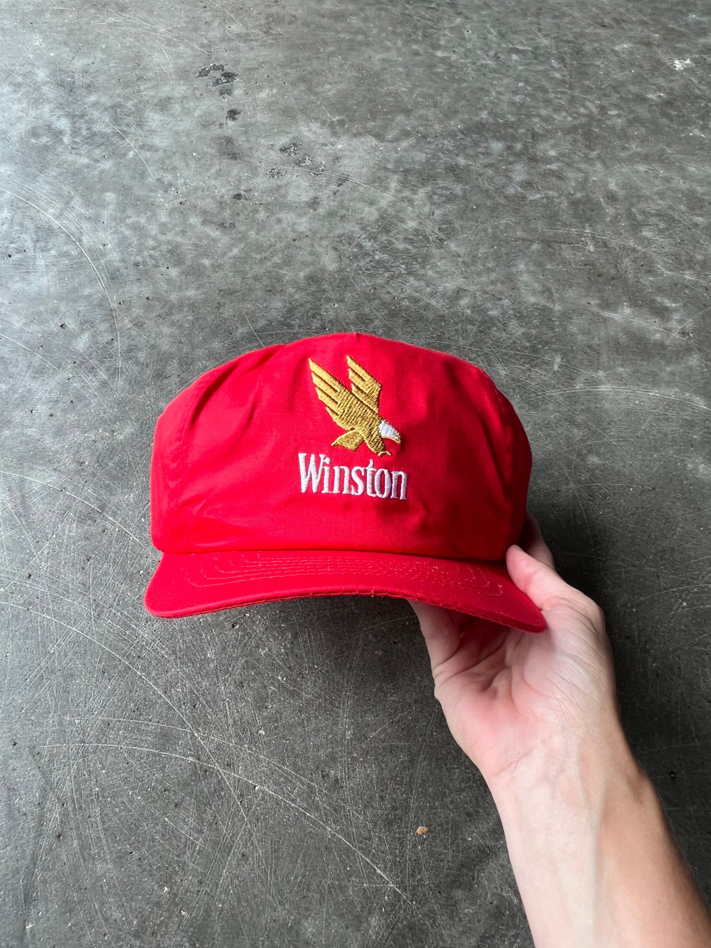 Vintage Winston Cigarettes Snapback Hat