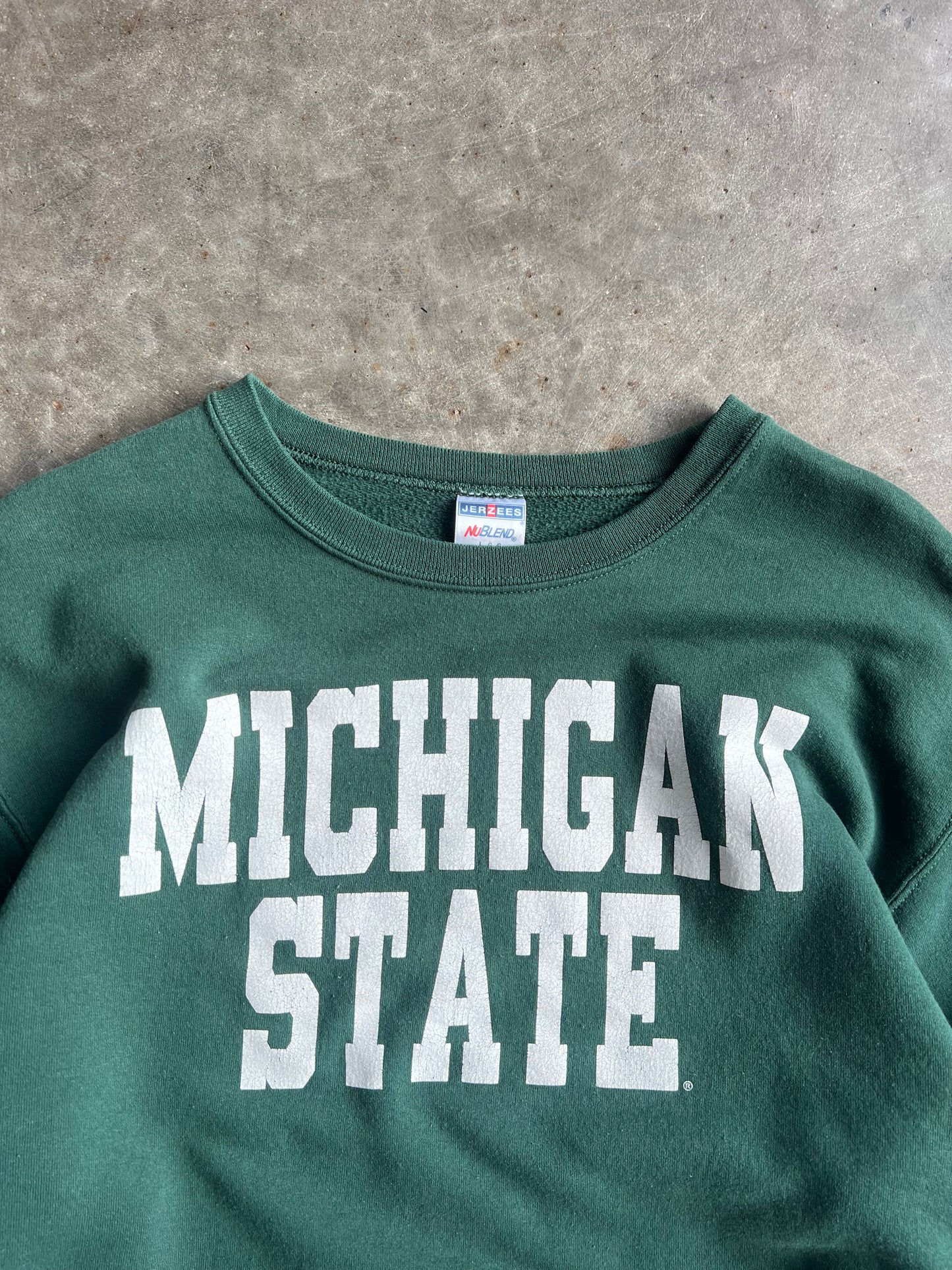 Vintage Michigan State Crew - L