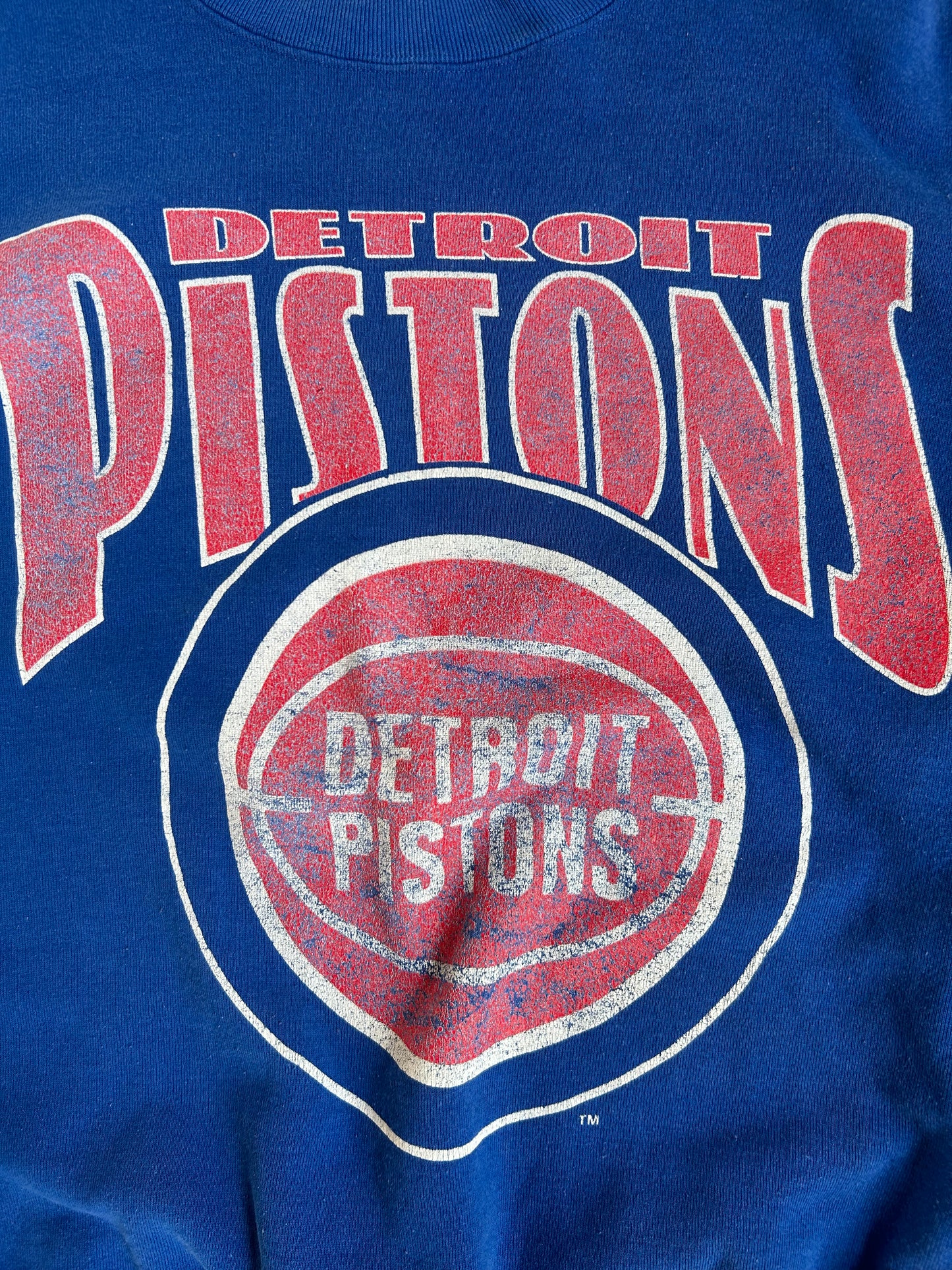 Vintage Detroit Pistons Crew - XL