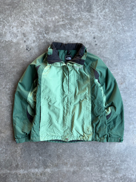 Vintage Two Tone Green North Face Ski Jacket - M