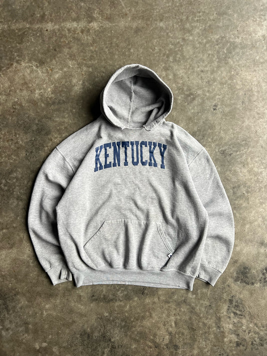 Vintage Grey Kentucky Russell Hoodie - L