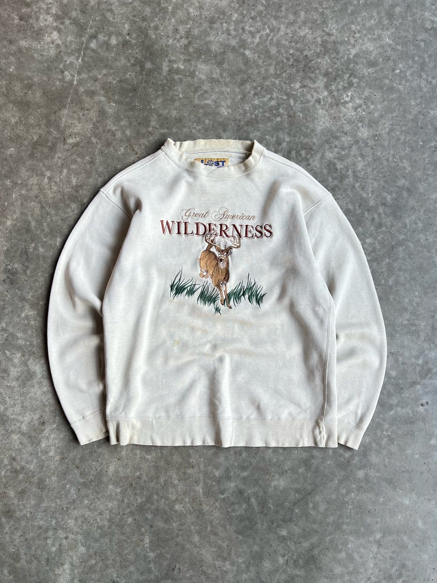 Vintage Great American Wilderness Crew - M