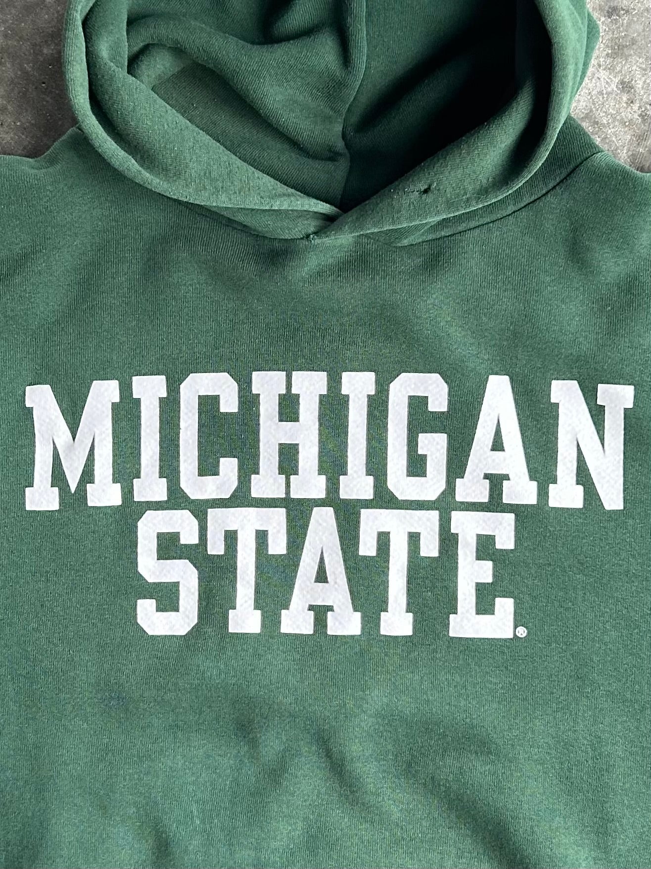 Vintage Michigan State Russell Hoodie - XL