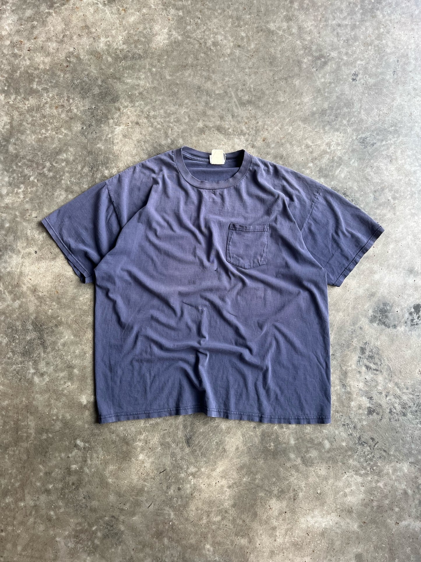 Vintage Blank Navy Shirt - XL