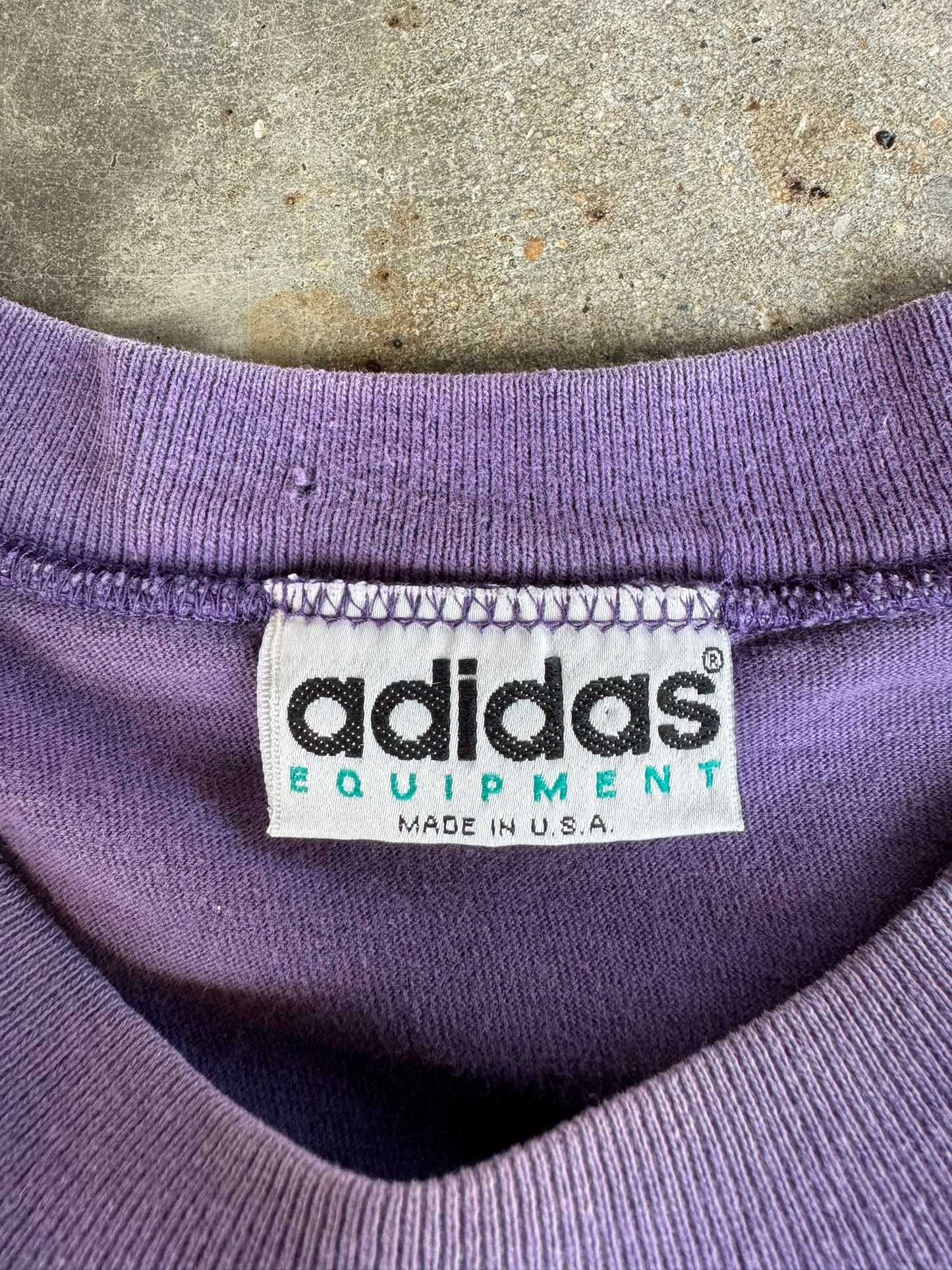 Vintage Distressed Adidas Shirt - L