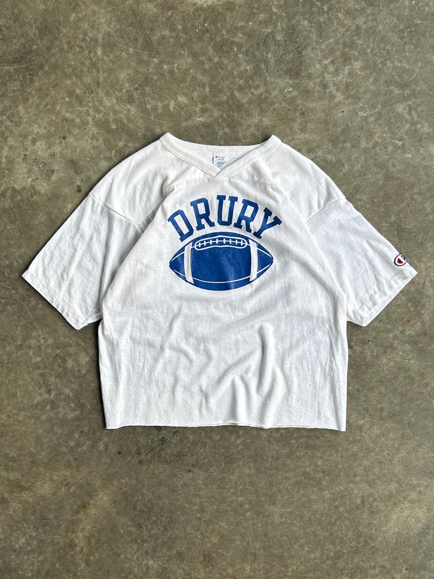 Vintage Drury Football Champion Tee - L
