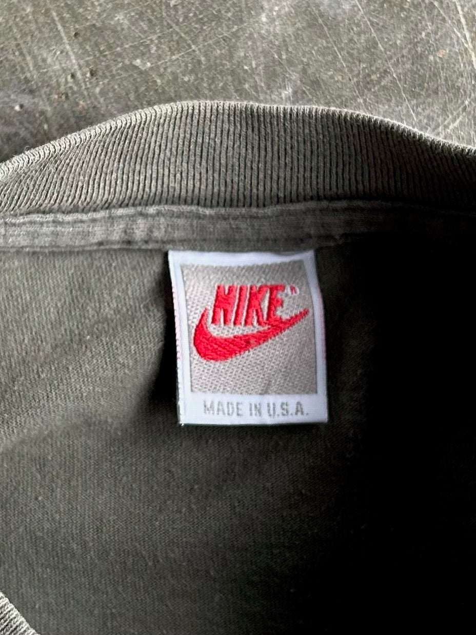 Vintage Olive Green Nike Shirt - XL