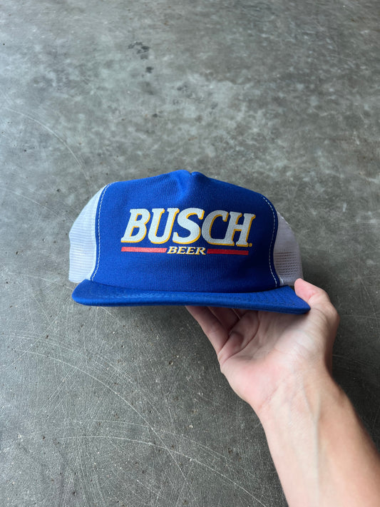 Vintage Busch Beer Snapback Hat