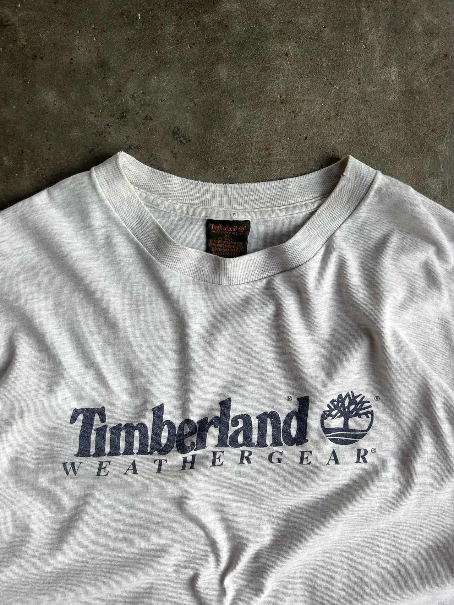 Vintage Grey Timberland Shirt - XL