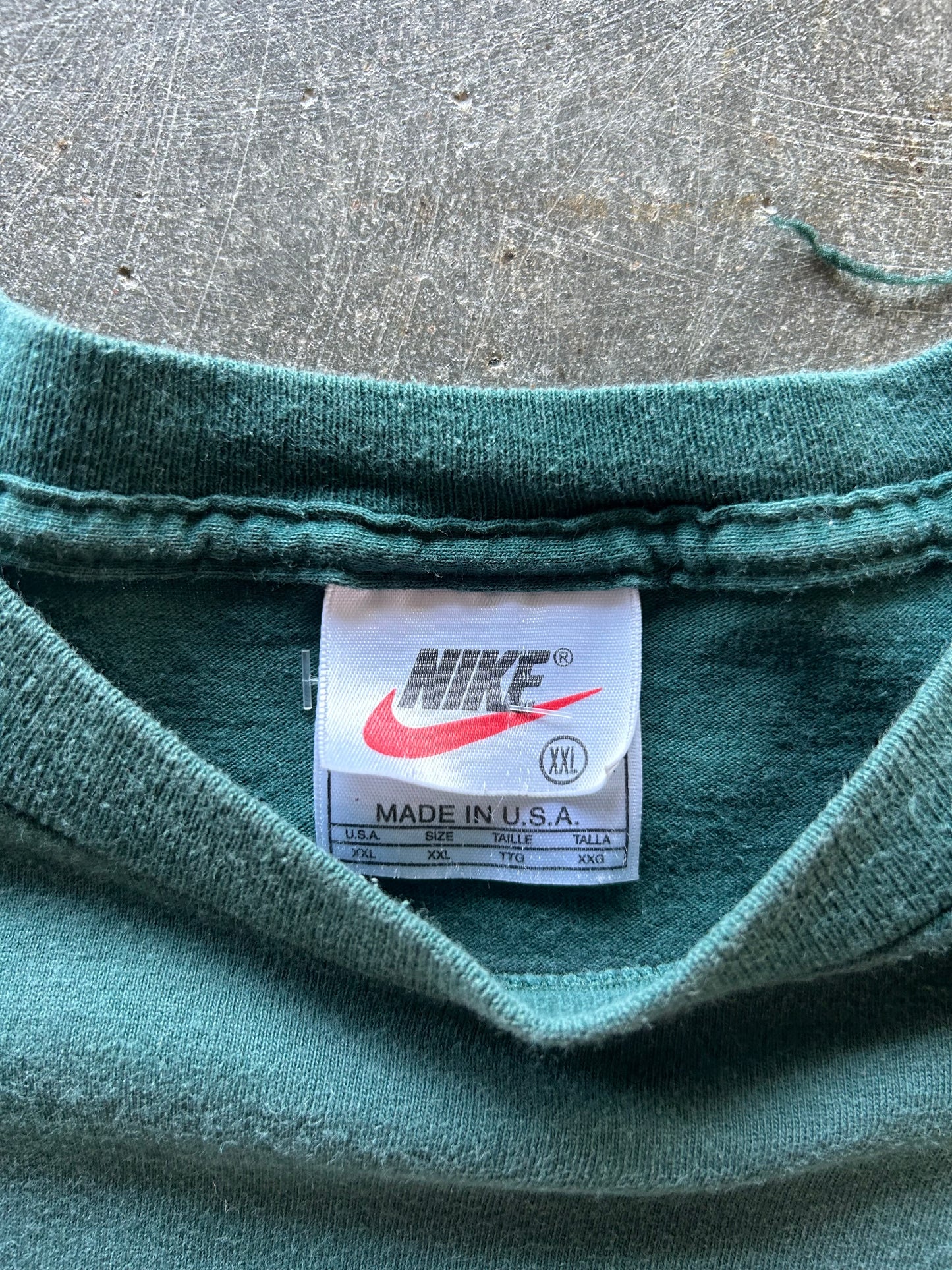 Vintage Just Do It Nike Shirt - XXL