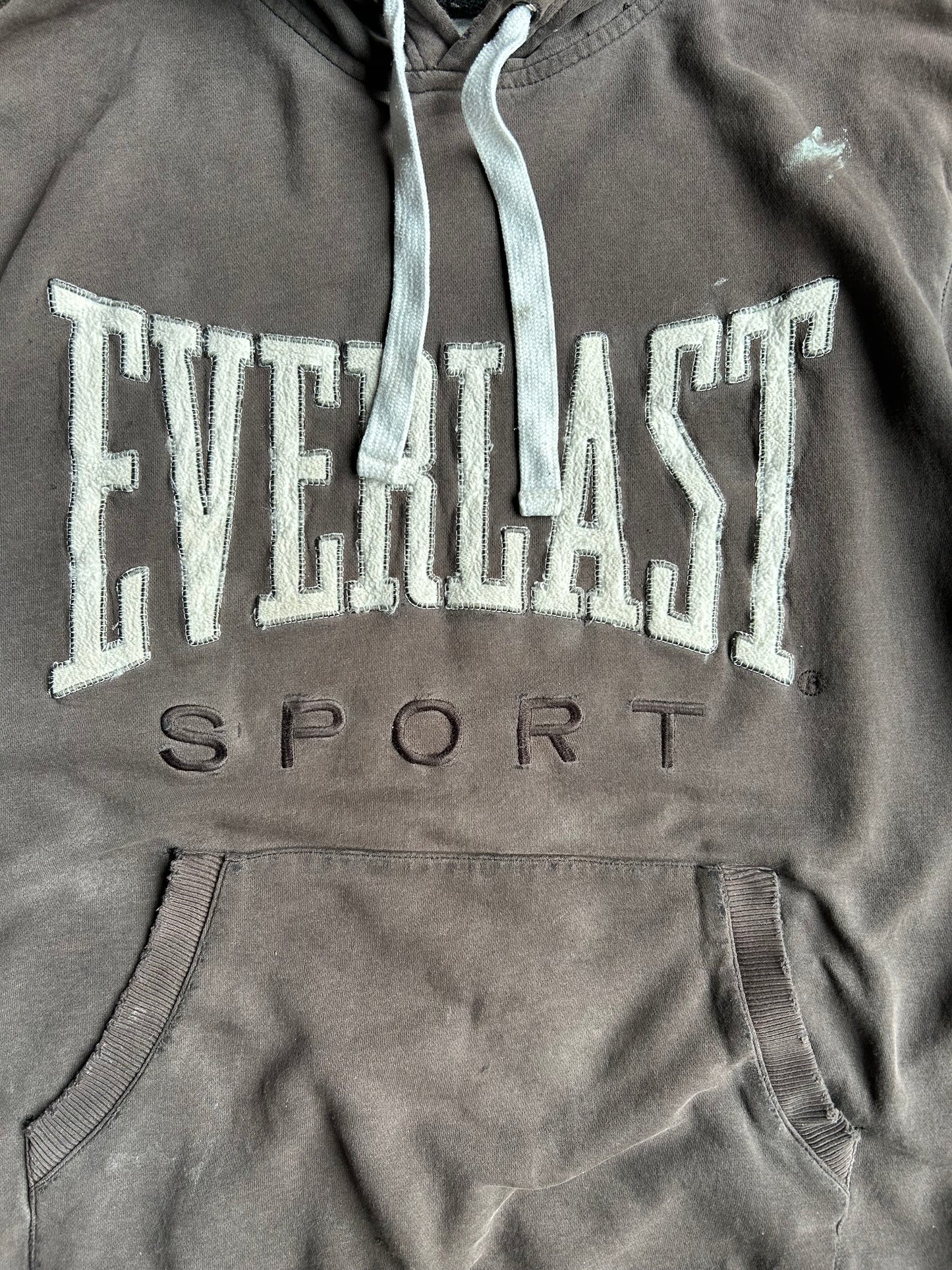 Vintage Brown Everlast Sport Hoodie - XL