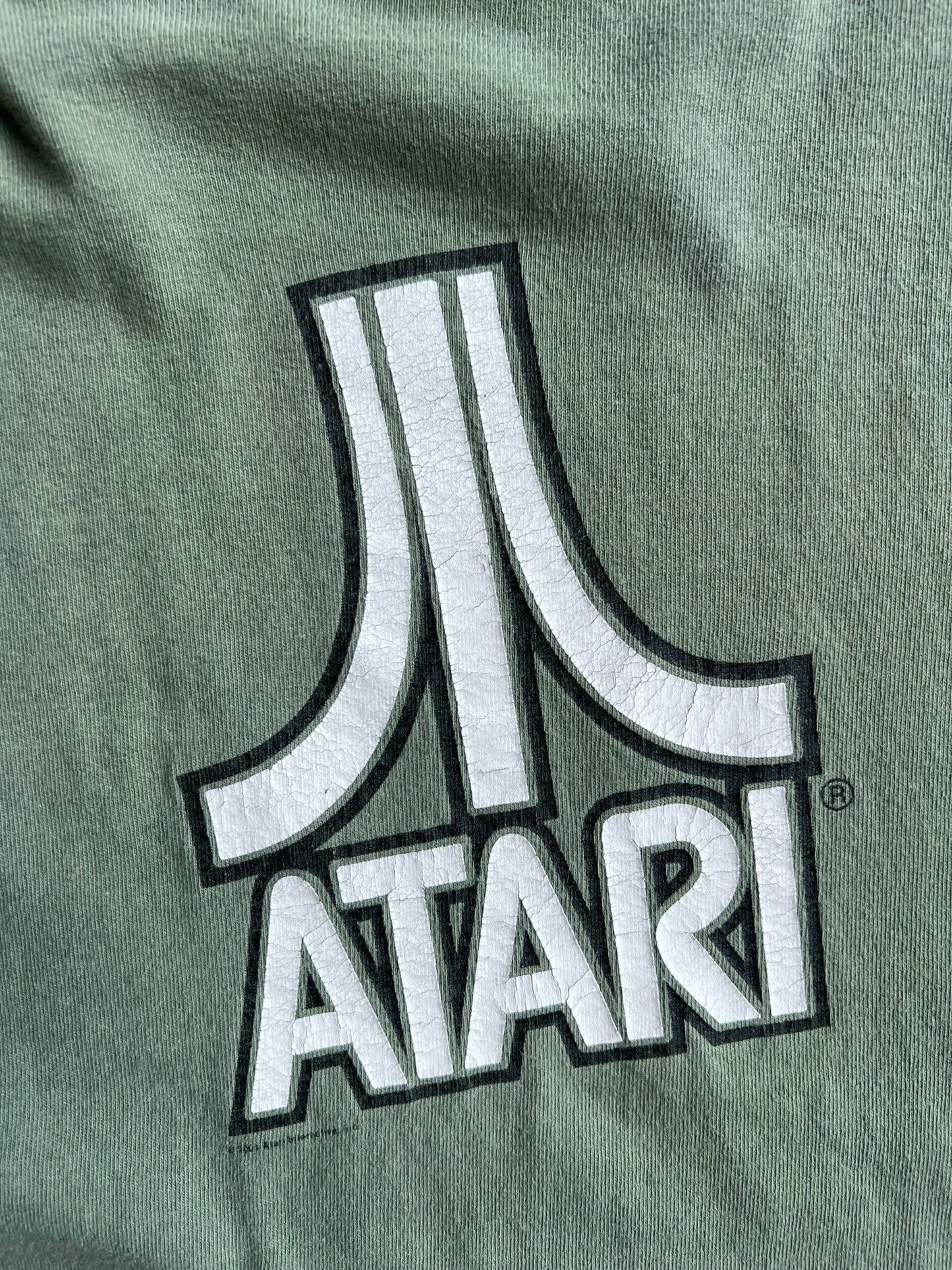 Vintage Green Atari Shirt - S