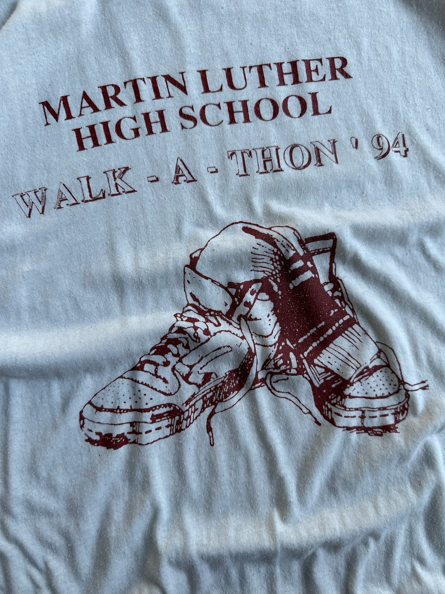 Vintage ‘94 Martin Luther Walkathon Shirt - L