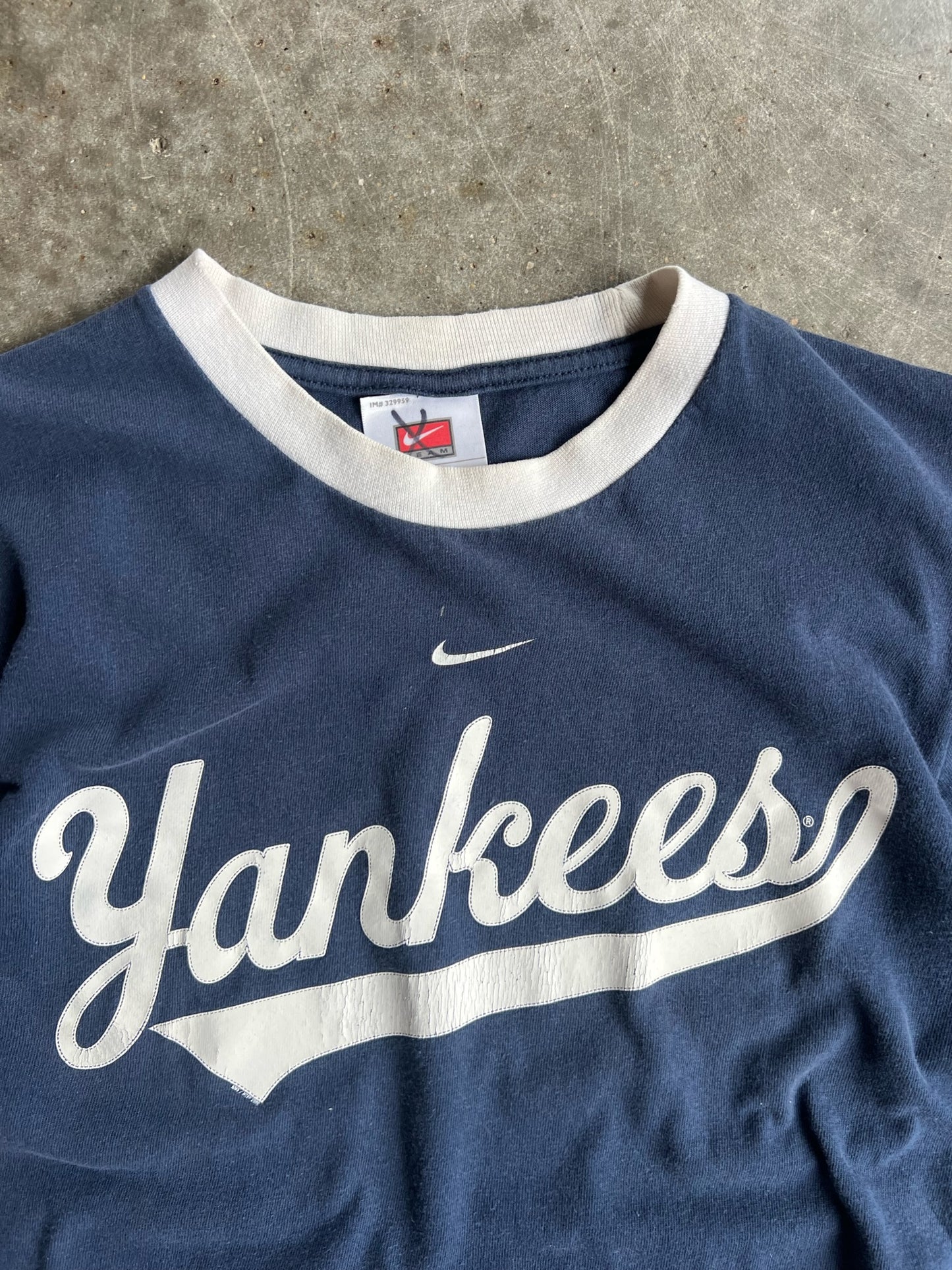 Vintage Navy Nike Yankees Shirt - S