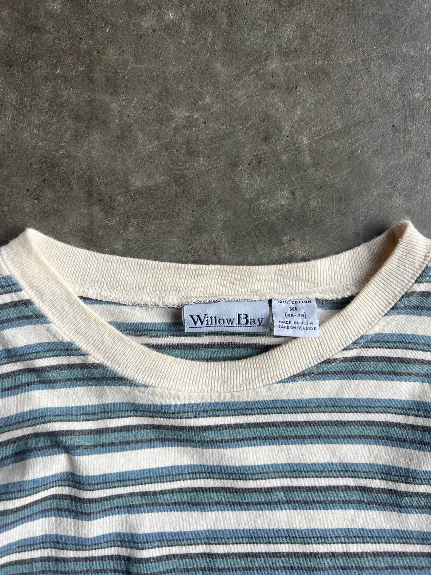 Vintage Striped Willow Bay Shirt - XL