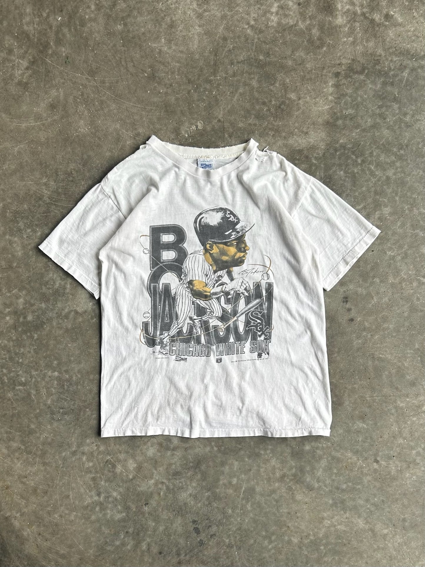 Vintage Bo Jackson Chicago White Sox Tee - L