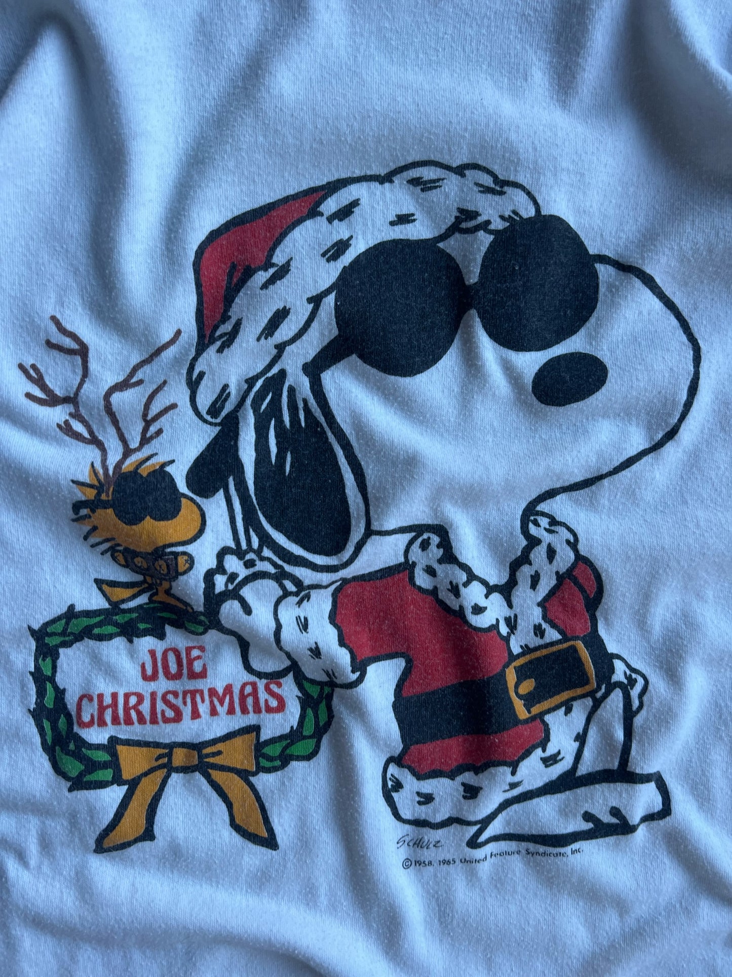 Vintage Snoopy Joe Christmas Shirt - XL