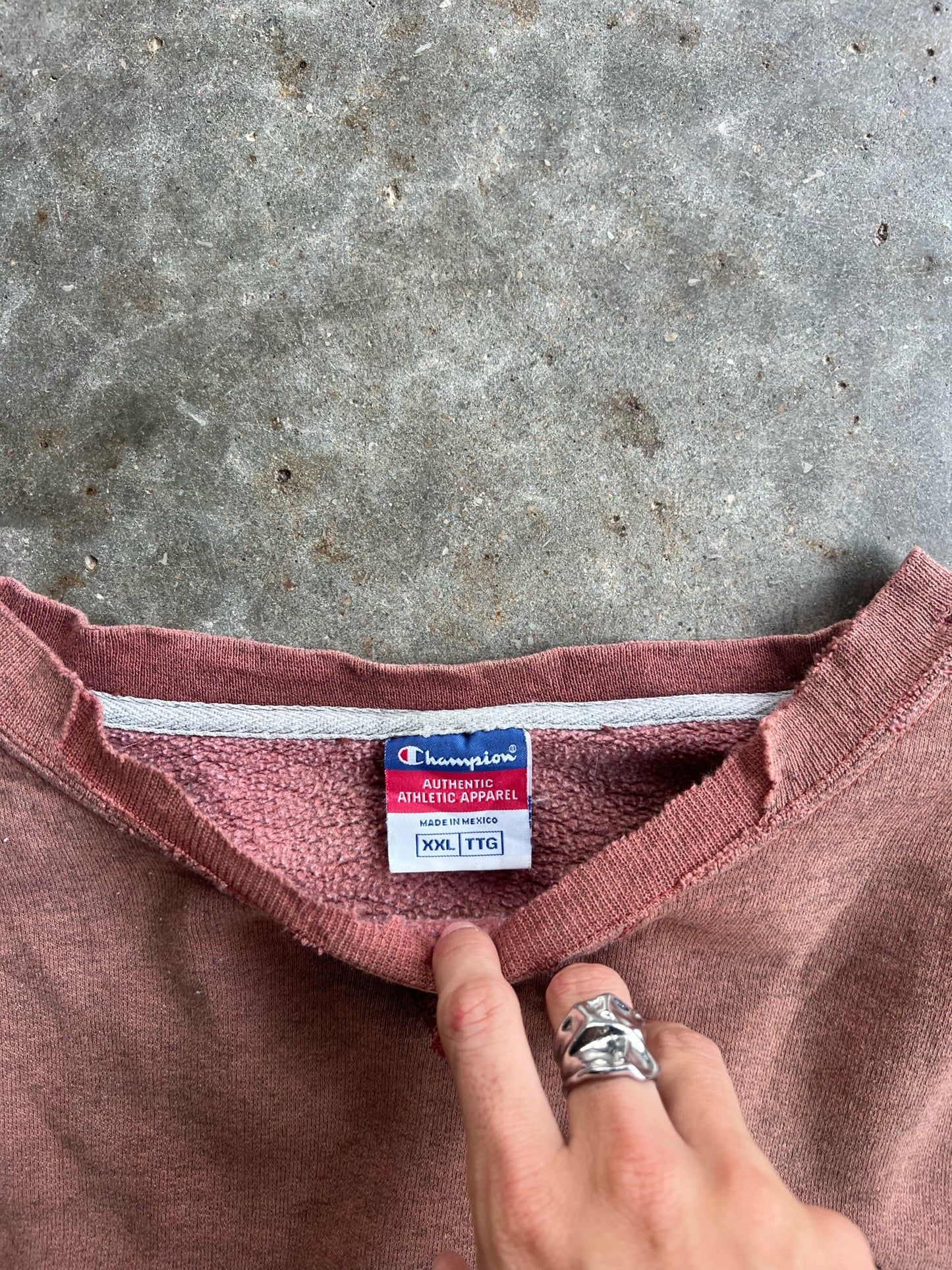 Vintage Faded Red Champion - XXL