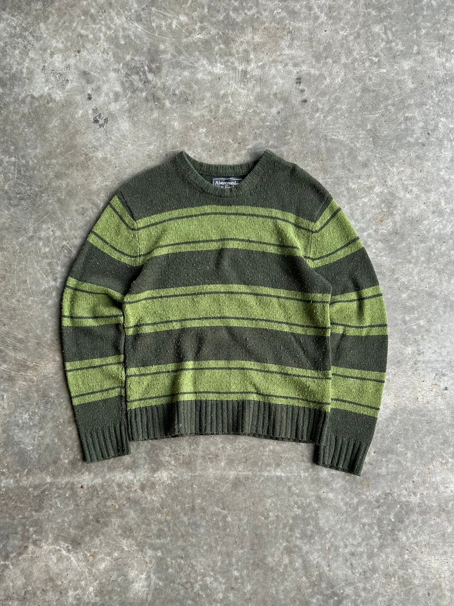 Vintage Abercrombie & Fitch Striped Sweater - M